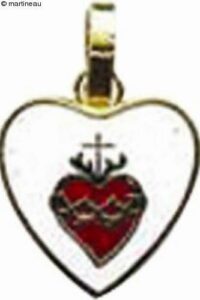 MEDAILLE PETIT COEUR LITURGIQUE PARAY METAL DORE