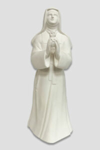 Statue sainte Marguerite-Marie 19 cm – Blanc